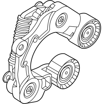 Hyundai 25281-2MHA1 TENSIONER Assembly-Mechanical