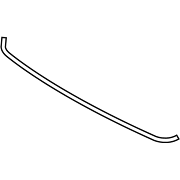 Hyundai 86431-1E000 Weatherstrip-Hood