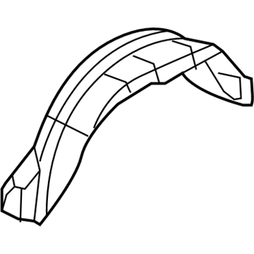 Mopar 55157412AB Shield-Fender Side