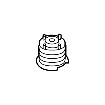 BMW 33-31-6-876-240 RUBBER MOUNTING REAR:331020