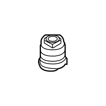 BMW 33-31-6-876-239 RUBBER MOUNTING FRONT