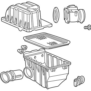 Ford 1L2Z-9600-BF Air Cleaner Assembly