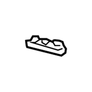 Acura 74829-S5A-000 Stopper, Trunk Lid (Lower)