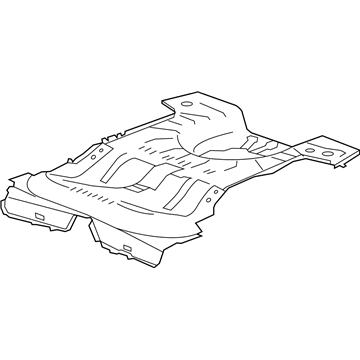 GM 23103443 Rear Floor Pan