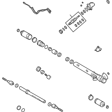 Lexus 44250-60050 Power Steering Gear Assembly (For Rack & Pinion)