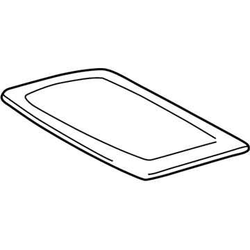 Lexus 63201-53012 Sliding Roof Glass Sub-Assembly
