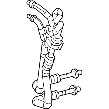 Mopar 68462528AA Hose-Transmission Oil Cooler