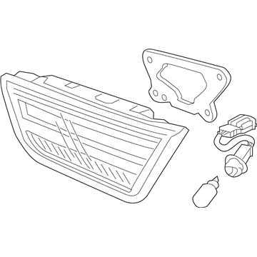 Kia 92404D4620 Lamp Assembly-Rear Comb