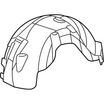 Mopar 55078070AF Shield-Splash