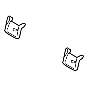 GM 12472844 Upper Hinge