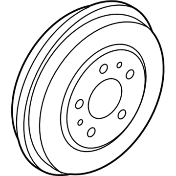 Ford BV6Z-1126-A Brake Drum