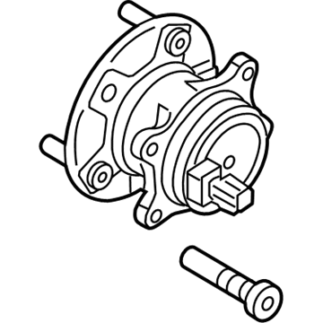 Ford BV6Z-1104-B Hub & Bearing Assembly