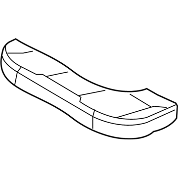 GM 94701525 Pad, Rear Seat Cushion