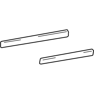 Mopar 55134668 WEATHERSTRIP-Rear Cargo Door Header