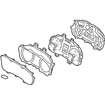 Hyundai 94001-J0180 Cluster Assembly-Instrument