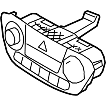 Hyundai 97250-J0000-RDR Heater Control Assembly