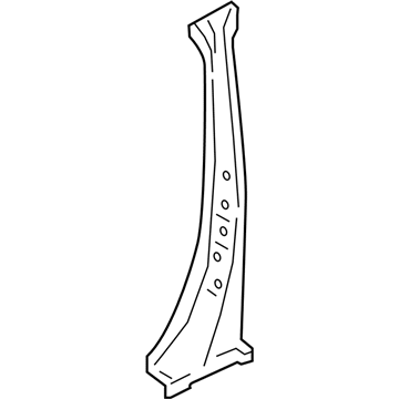 Acura 63210-TX4-315ZZ Stiffener Set Right, Center Pillar