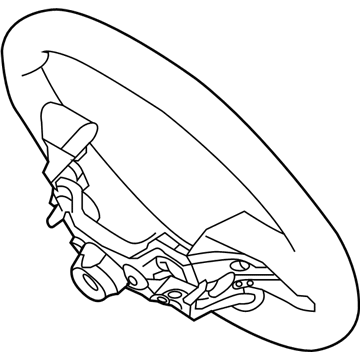 Hyundai 56111-F2000-TRY Body-Steering Wheel