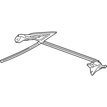 BMW 51-33-7-392-346 Channel Sealing, Inside, Door, Front Right