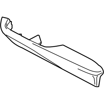 BMW 51-41-7-466-265 ARMREST, FRONT LEFT