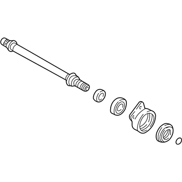 Ford 6L8Z-3A329-D Intermed Shaft