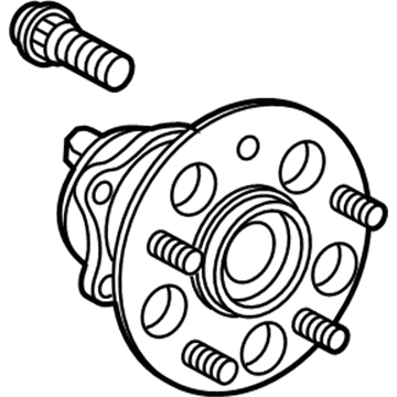 Toyota 42450-02270 Hub & Bearing Assembly