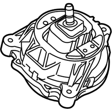 BMW 22-11-6-855-456 Engine Mount Right