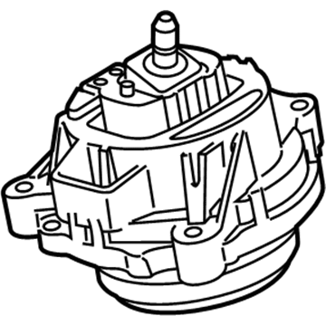 BMW 22-11-6-862-549 Engine Mount Left