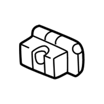 GM 22595483 Escutcheon-Folding Rear Seat Back Cushion Lock *Graphite