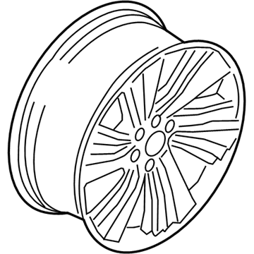 Ford JL7Z-1007-E Wheel, Alloy