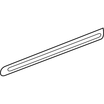 Mopar 55156946AA Molding-Front Door