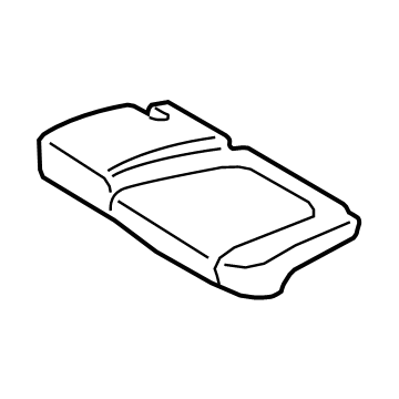 Hyundai 89150-S1000 PAD ASSY-REAR SEAT CUSHION, LH