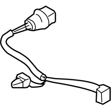 Hyundai 92150-2H010 Headlight Holder And Wiring