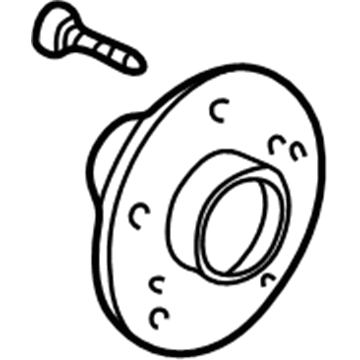 Honda 44600-SJC-305 Hub Assembly, Front