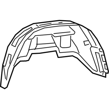 Mopar 68275911AB Shield-WHEELHOUSE