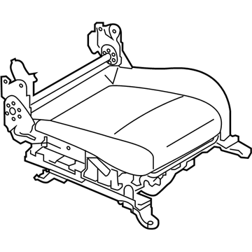 Infiniti 873A2-1MA1A Cushion Complete-Front Seat RH