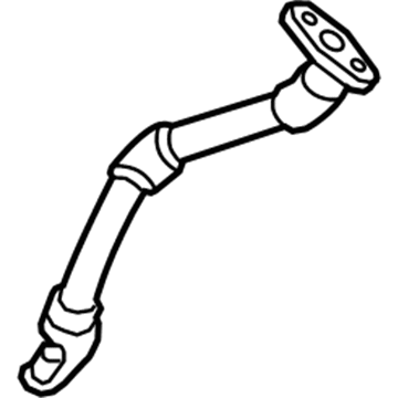 BMW 11-42-7-577-011 Return Pipe