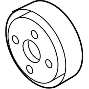 Nissan 21051-7S010 Pulley-Fan & Water Pump