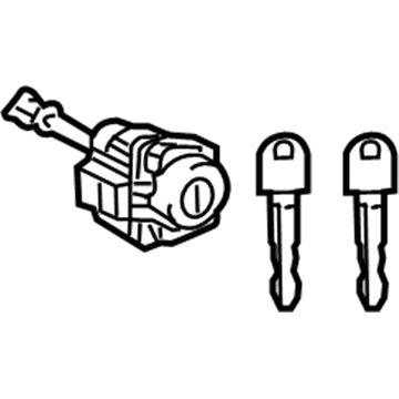 Toyota 69005-47190 Cylinder & Keys