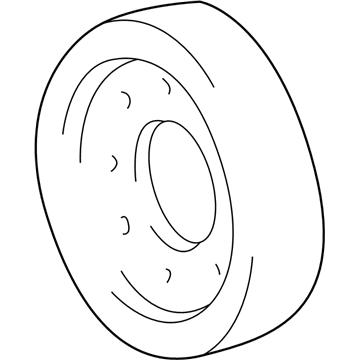 GM 88969593 Pulley, Water Pump