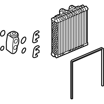 GM 39151298 Evaporator Core