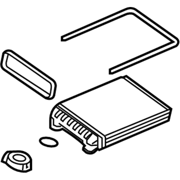 GM 13287939 Evaporator Core