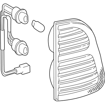 Lexus 81580-60040 Lamp Assy, Rear, RH