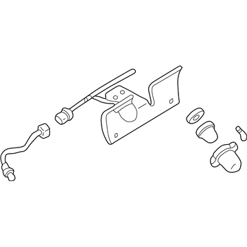 GM 5974598 Lamp Asm-Rear License