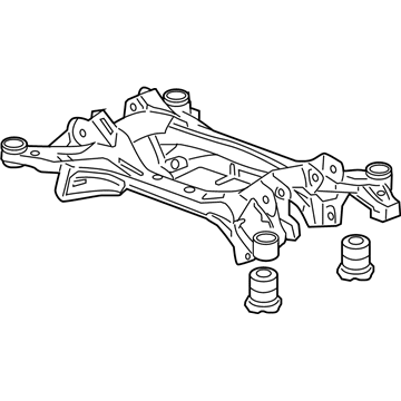 Honda 50300-TA0-A50 Sub-Frame Assembly, Rear Suspension