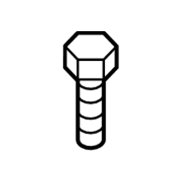 BMW 51-21-7-223-086 Hexagon Screw With Flange