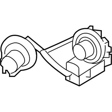 Hyundai 92480-C2000 Rear Combination Holder & Wiring, Exterior