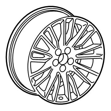 GM 84030707 Wheel