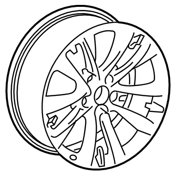 GM 84506774 Wheel