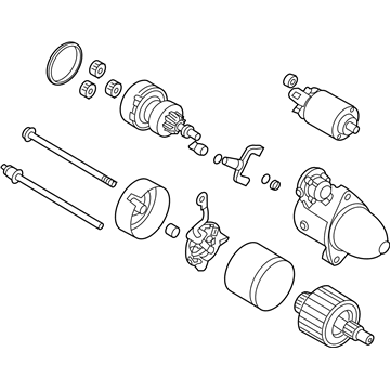 Hyundai 36100-3C150 Starter Assembly